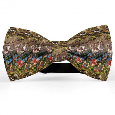 Papion personalizat, model tapet Hunting Scene